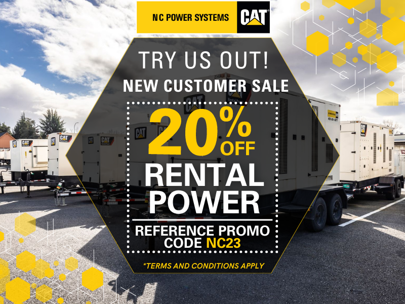 Try us out! New Customer Sale 20 Off % RentaL Power REFERENCE PROMO CODE NC23 *Terms and conditions apply