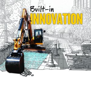 Image of Cat Excavator Technology using Ease of Use.
